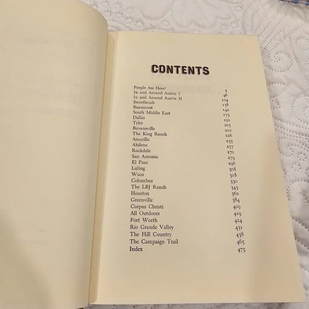 Vintage The Texas Cookbook By Mary Faulk Koock 1965 Hardcover First Edition